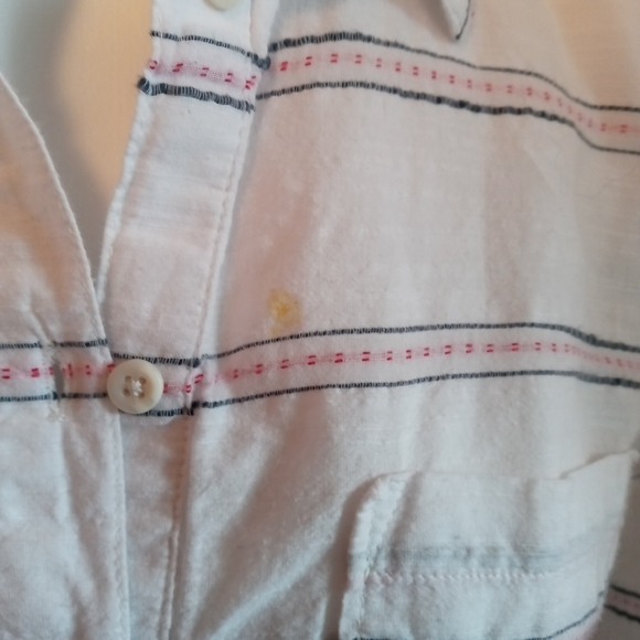 Merona white and pink tunic shirt - Picture 2 of 4